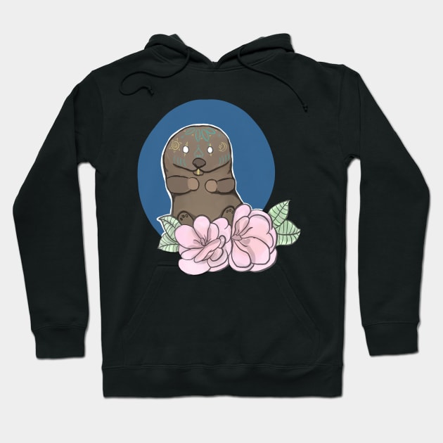 Otter Tattoo Hoodie by bbashes